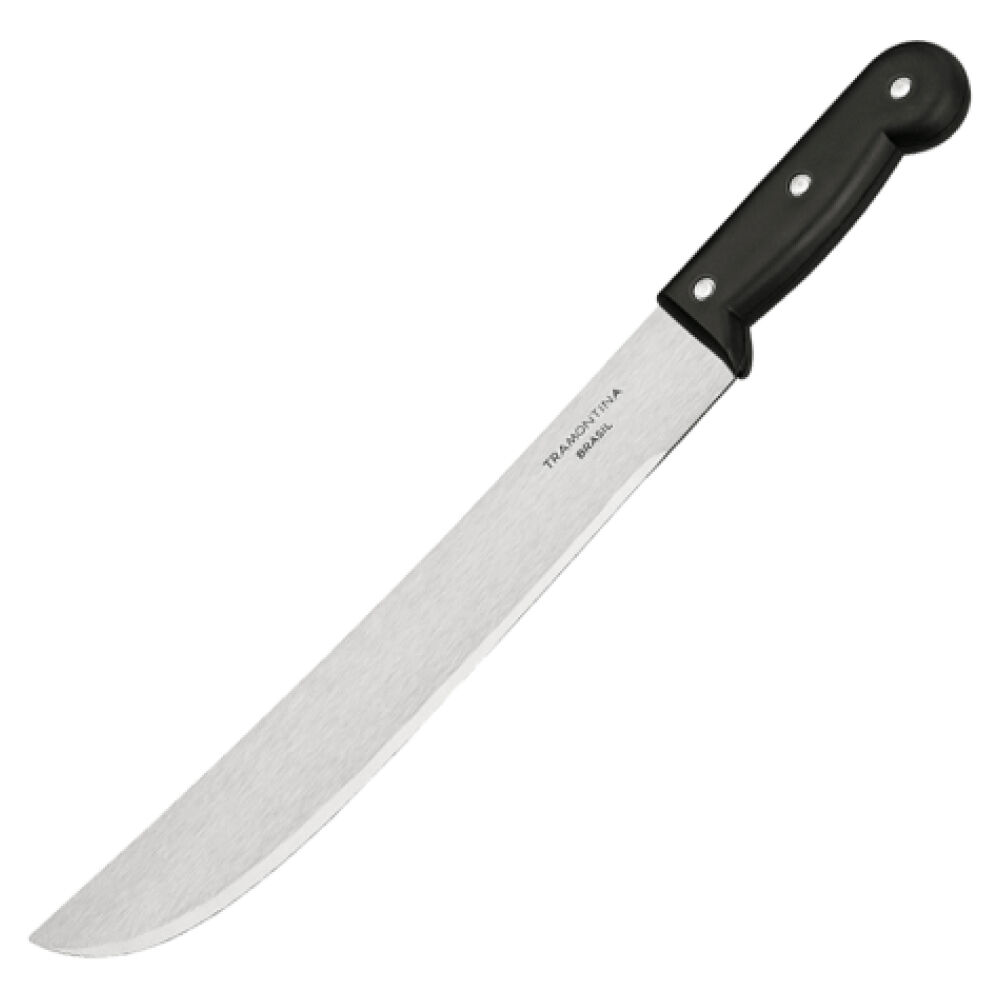 Facão para Mato com Lâmina em Aço Carbono e Cabo de Polipropileno Preto 12" Tramontina