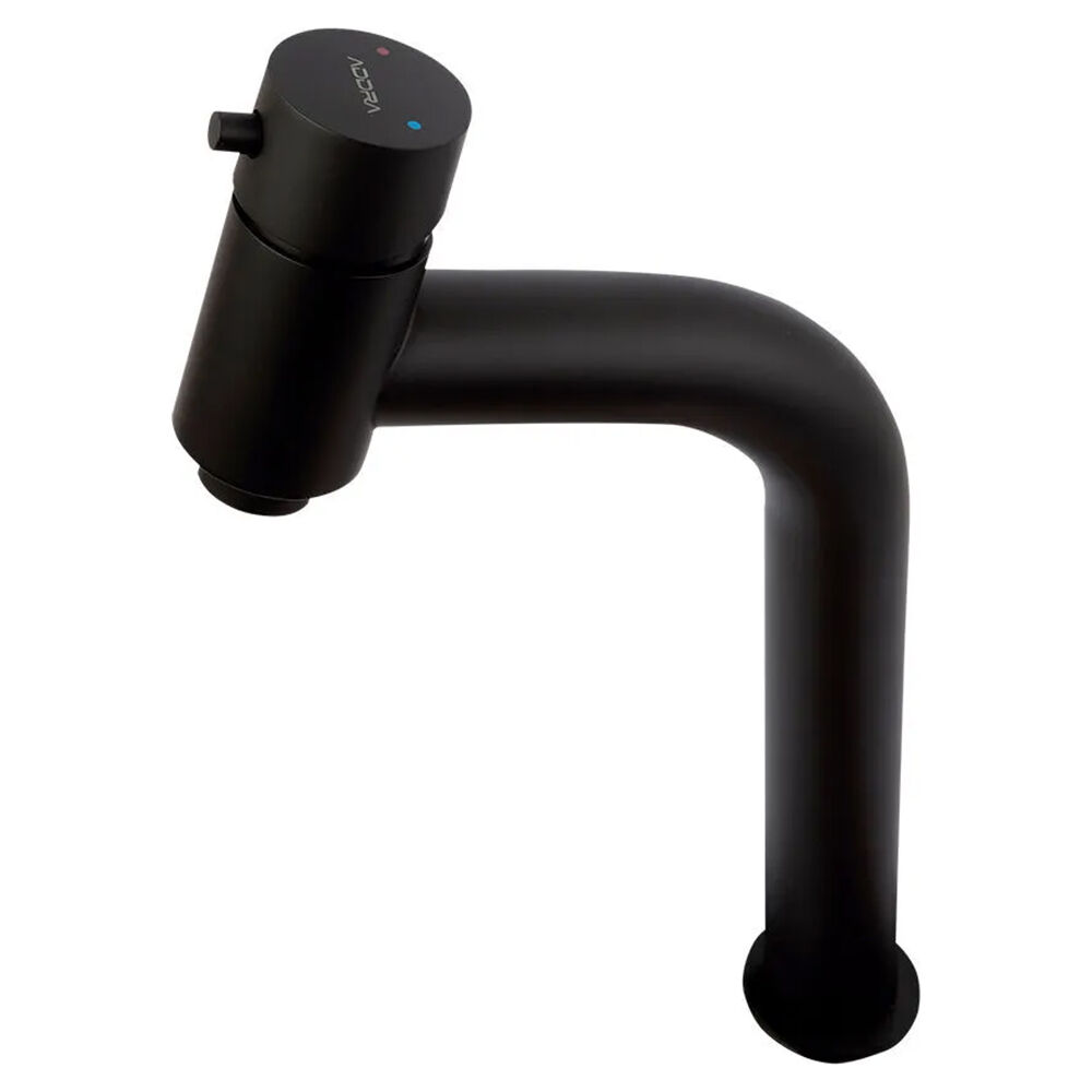 Misturador Monocomando de Mesa Sisu 1/2" Preto Addra