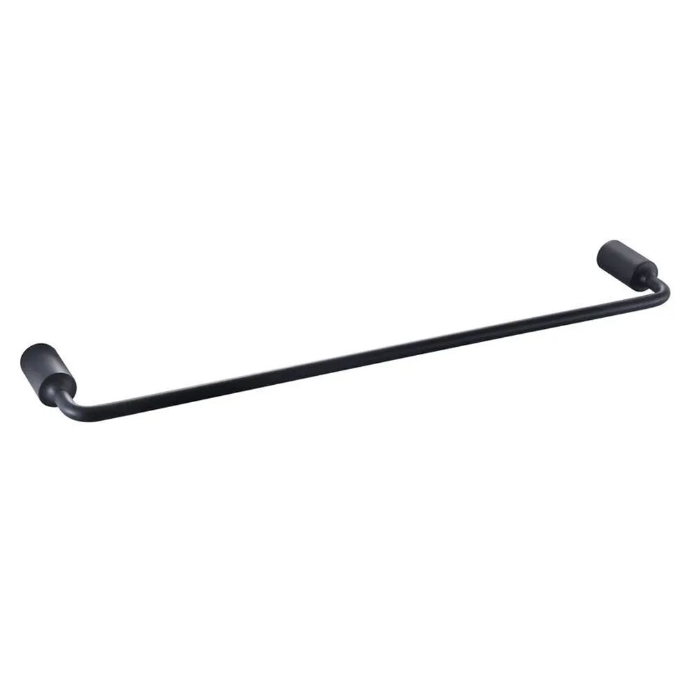 Porta Toalha Barra 60cm Preto Addra