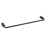 Porta Toalha Barra 60cm Preto Addra