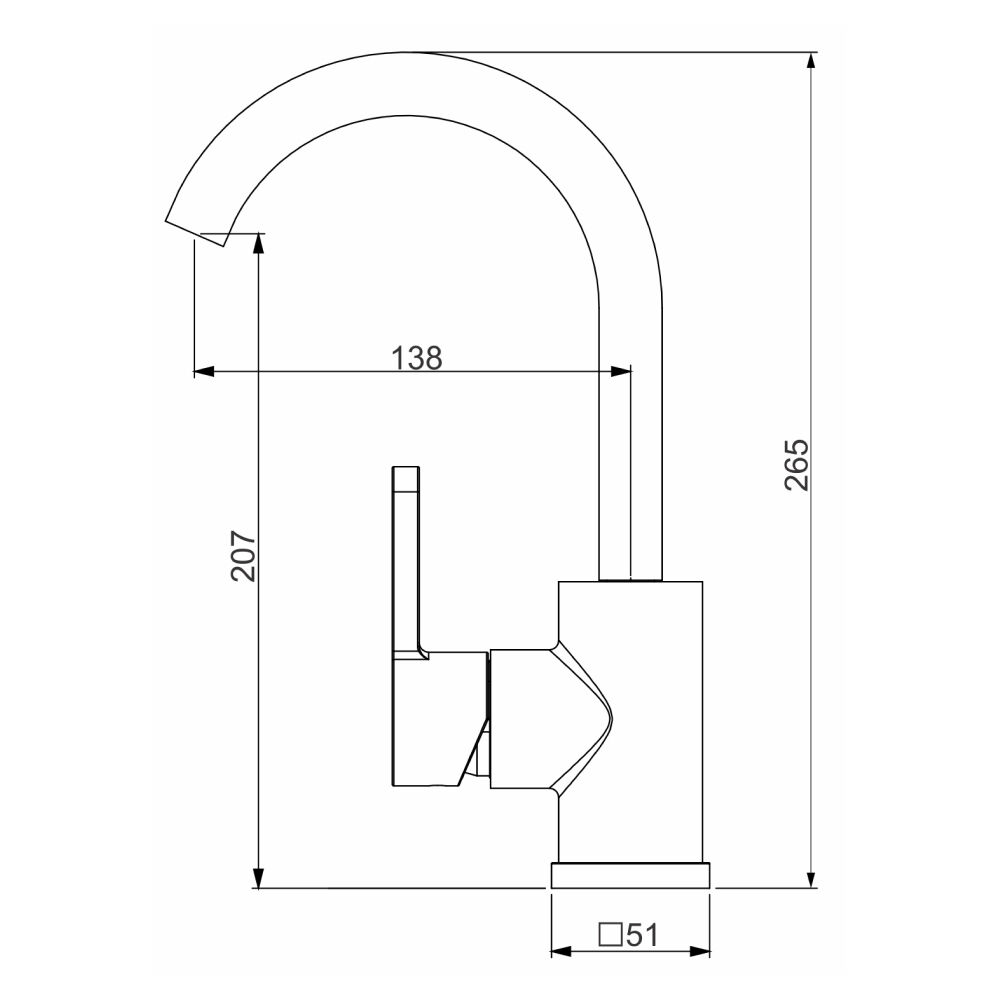 Torneira Misturador Monocomando para Banheiro Week Perflex