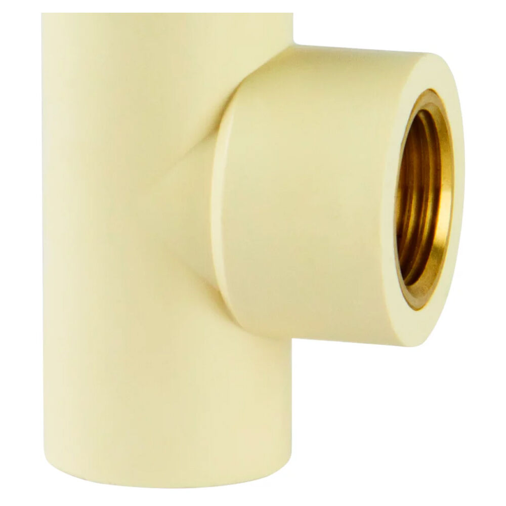 Tê de Transição Fêmea Super CPVC Flowguard Amanco