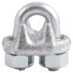 Clips para Cabo de Aço 3/8" 9,53 mm Pesado Vonder