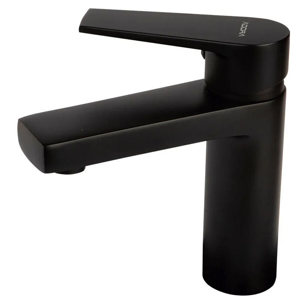 Misturador Monocomando para Lavatório Bica Alta 1/2" Hiver Preto Addra