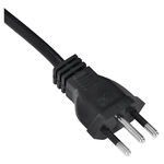 Filtro Linha Cabo PP 5 Tomadas 10A 2P+T Bivolt Preto 31 Megatron