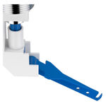 Acionador Superior para Caixa Acoplada Cromado Blukit