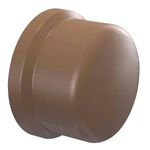 Cap PVC Soldável Marrom Tigre