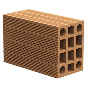 Tijolo Vedação 12 furos 14cm x 19cm x 29cm Braunas Tijolo Vedação 12 furos 14cm x 19cm x 29cm Braunas