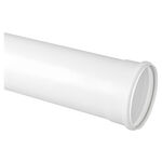 Tubo de PVC Esgoto SN 100mm x 6m Branco Krona