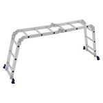 Escada Multifuncional 4x3 Alumínio 12 Degraus MOR