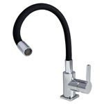 Torneira Misturador Monocomando para Cozinha Dom Color 2255 Preto Perflex