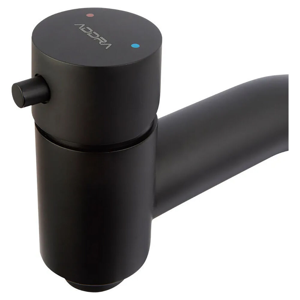 Misturador Monocomando de Mesa Sisu 1/2" Preto Addra