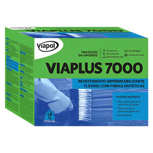 Impermeabilizante Viaplus 7000 Fibras 18kg Viapol Impermeabilizante Viaplus 7000 Fibras 18kg Viapol