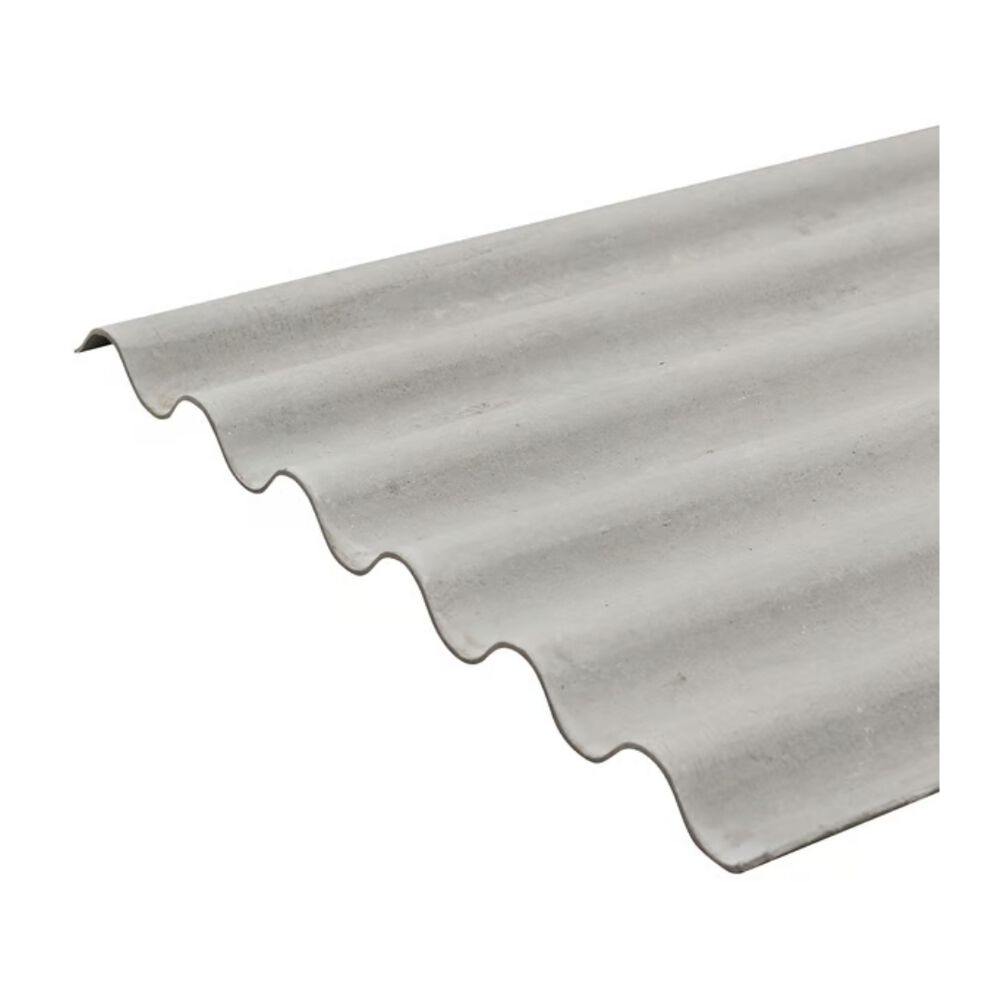 Telha Fibrocimento Impermeabilizada Ondulada 5mm 153x110cm Casalit