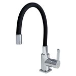 Torneira Misturador Monocomando para Cozinha Dom Color 2255 Preto Perflex