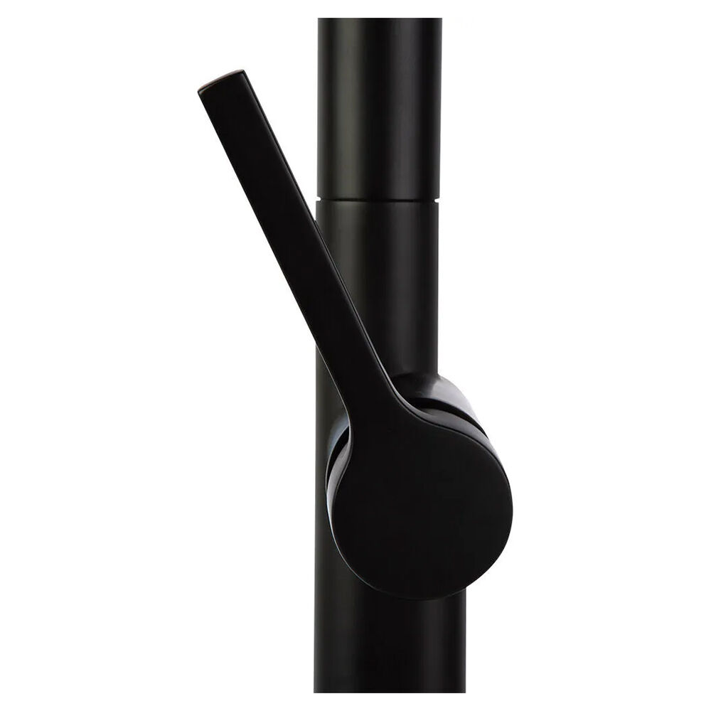 Misturador Monocomando de Mesa Mônaco 1/2" Preto Addra