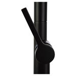 Misturador Monocomando de Mesa Mônaco 1/2" Preto Addra