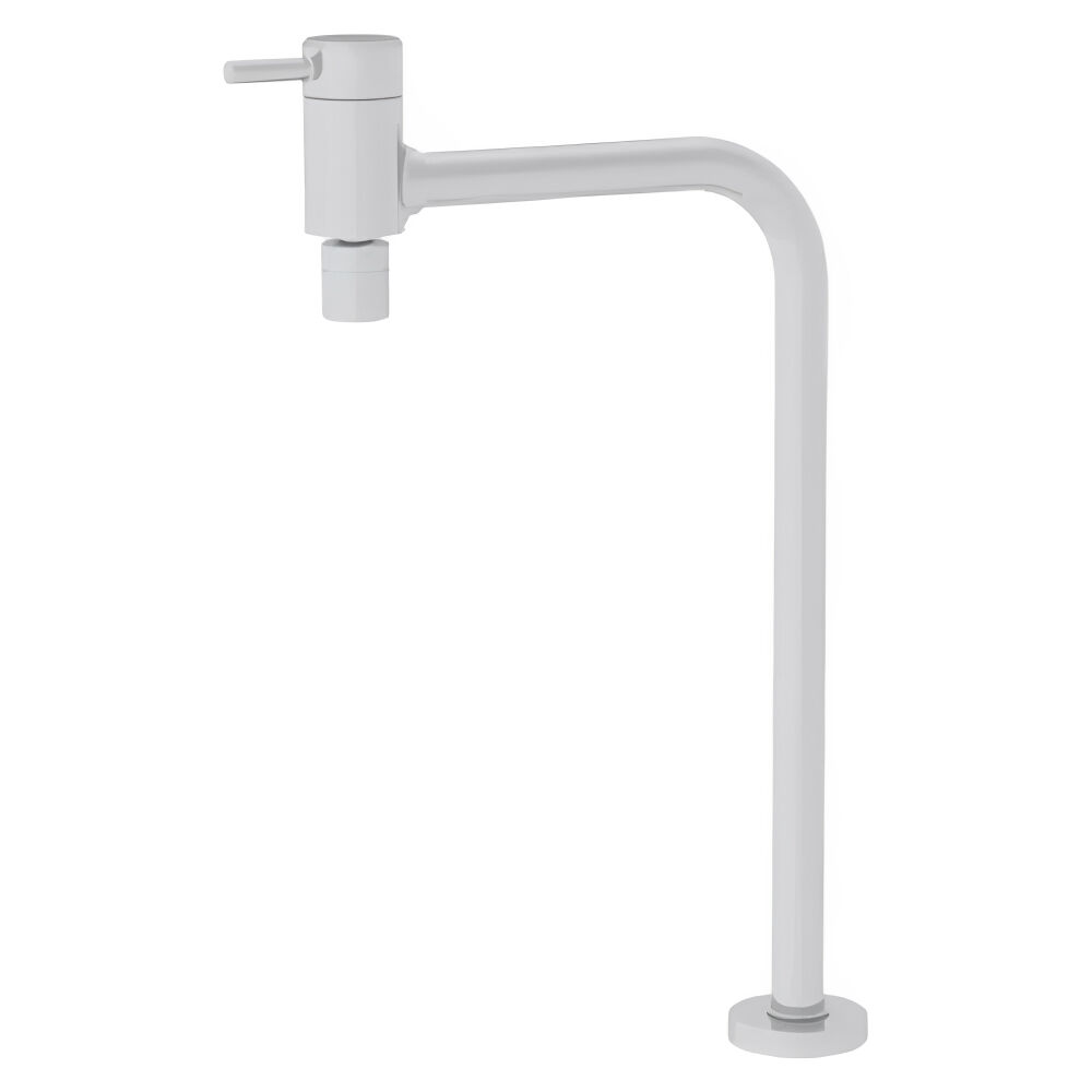 Torneira de Mesa Evidence com Arejador 1/4" Cromado Metalplas