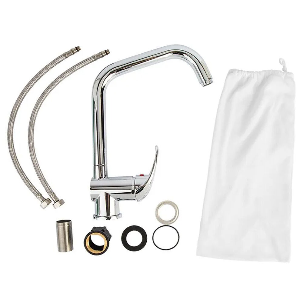 Misturador Monocomando de Mesa para Cozinha Rubi 1/2" Cromado Addra