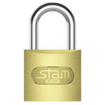 Cadeado Latonado Zamac E-Coat Stam