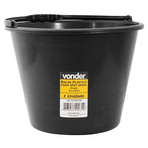 Balde Plástico Uso Geral 12 Litros Vonder Balde Plástico Uso Geral 12 Litros Vonder