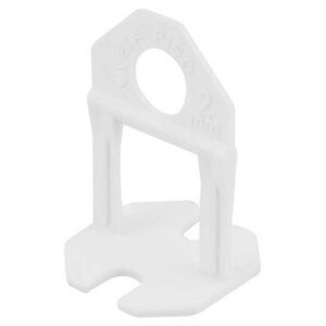 Espaçador e Nivelador para Piso 2mm com 100 Peças Branco Vonder Espaçador e Nivelador para Piso 2mm com 100 Peças Branco Vonder