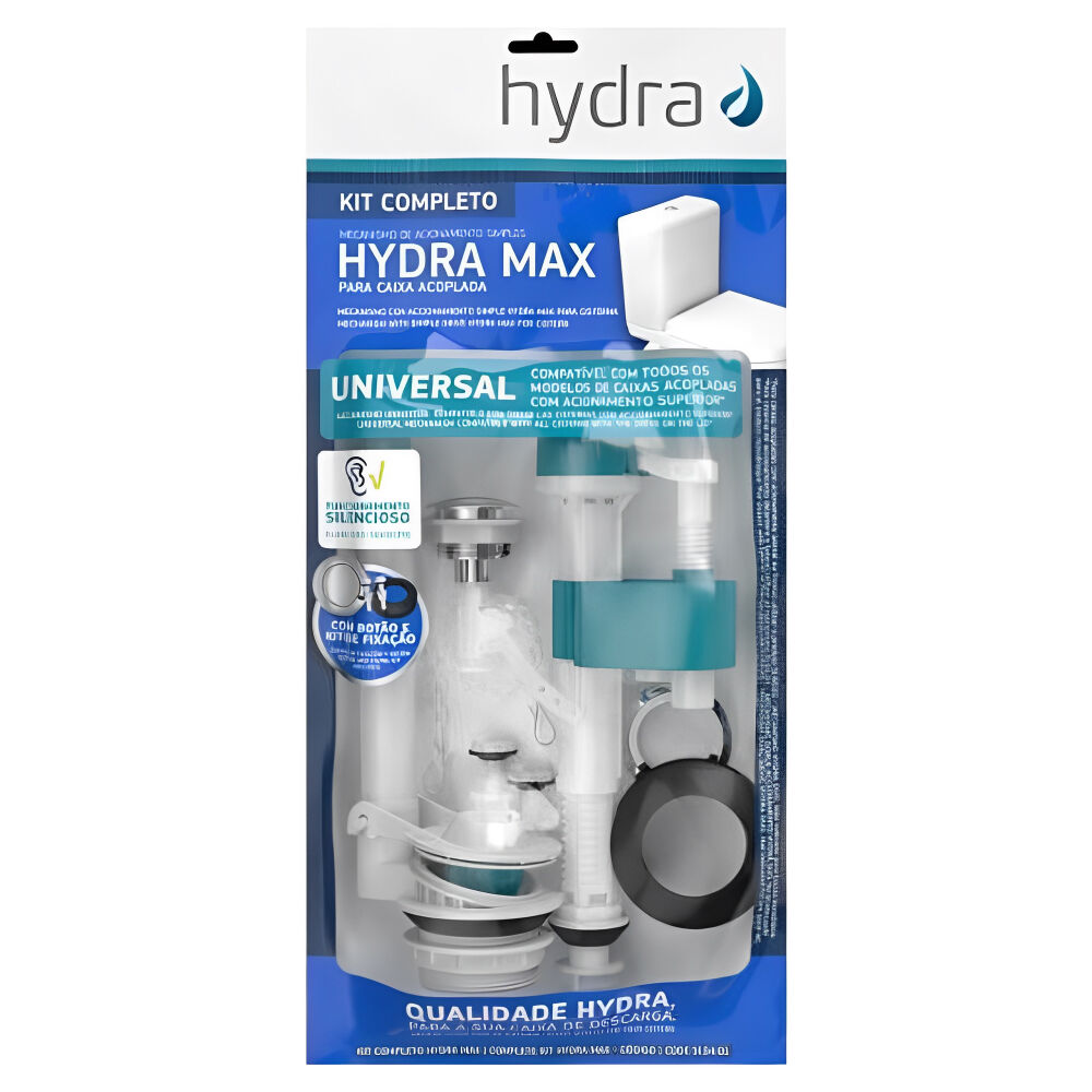 Kit Universal Completo para Caixa Acoplada Simples Deca