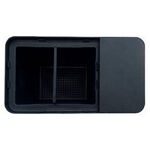 Caixa de Gordura Sifonada 52x29x48cm 50L Preta Mallton