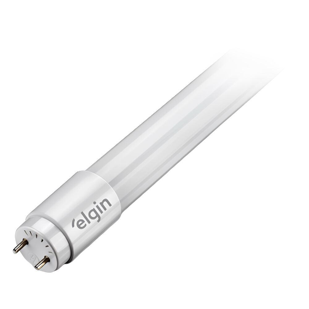 Lâmpada Led Tubular T8 Luz Branca Fria 10W 6.500K Bivolt Elgin