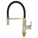 Misturador Monocomando de Mesa para Cozinha Color Flex 1/2'' Aço Escovado Addra