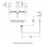 Misturador para Bid&ecirc; Vita Perflex