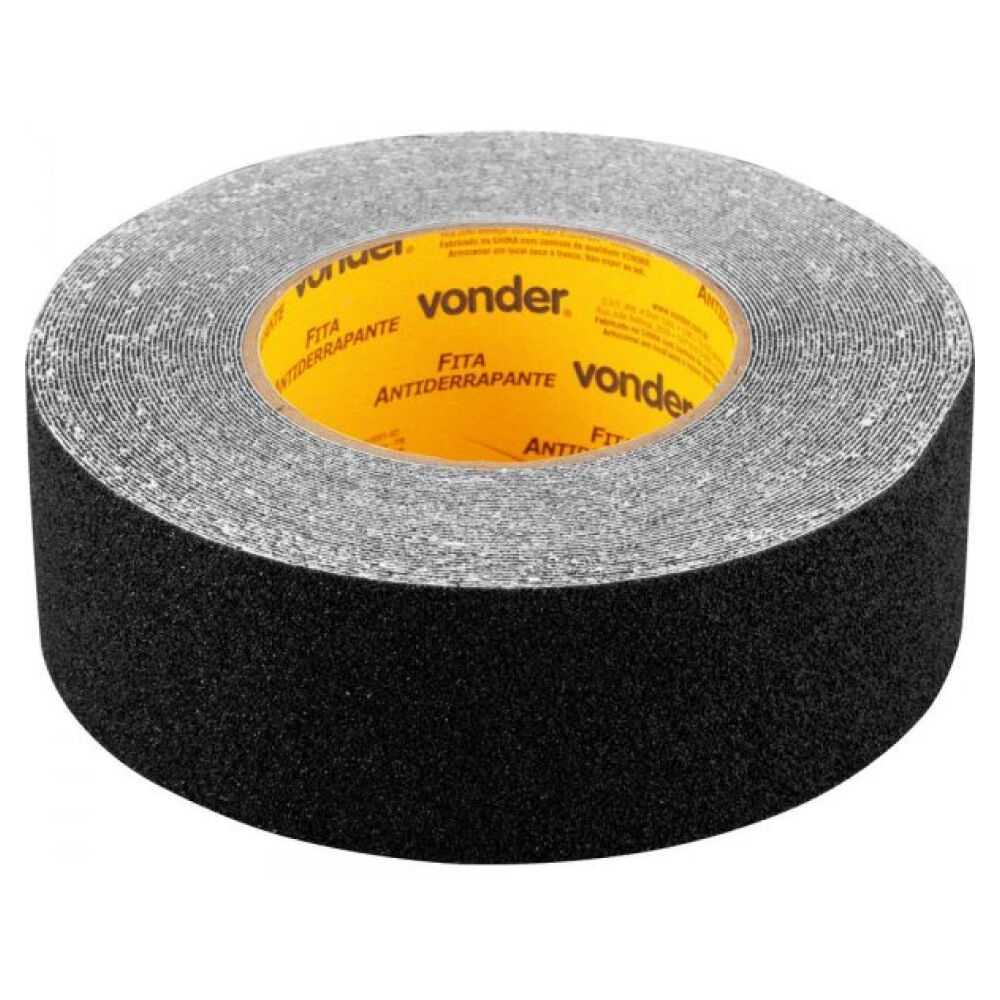 Fita Antiderrapante 50mm x 15m Preta Vonder