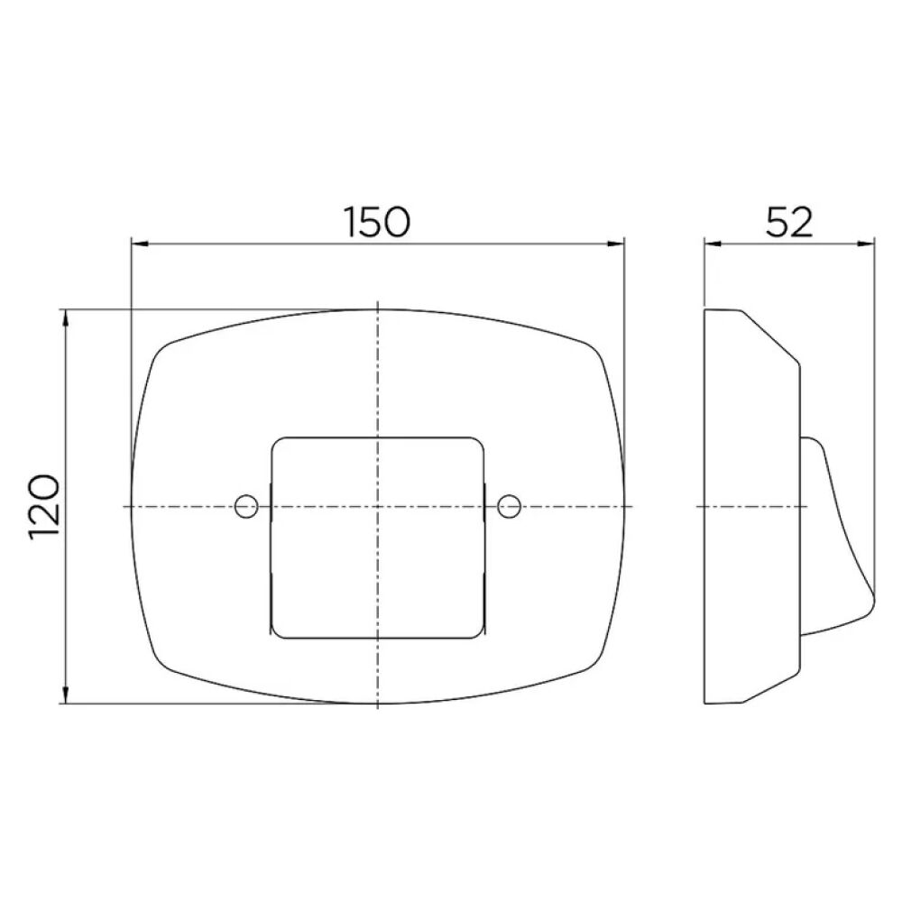 Acabamento para Válvula de Descarga Docol