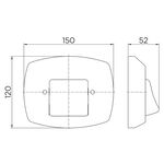 Acabamento para Válvula de Descarga Docol