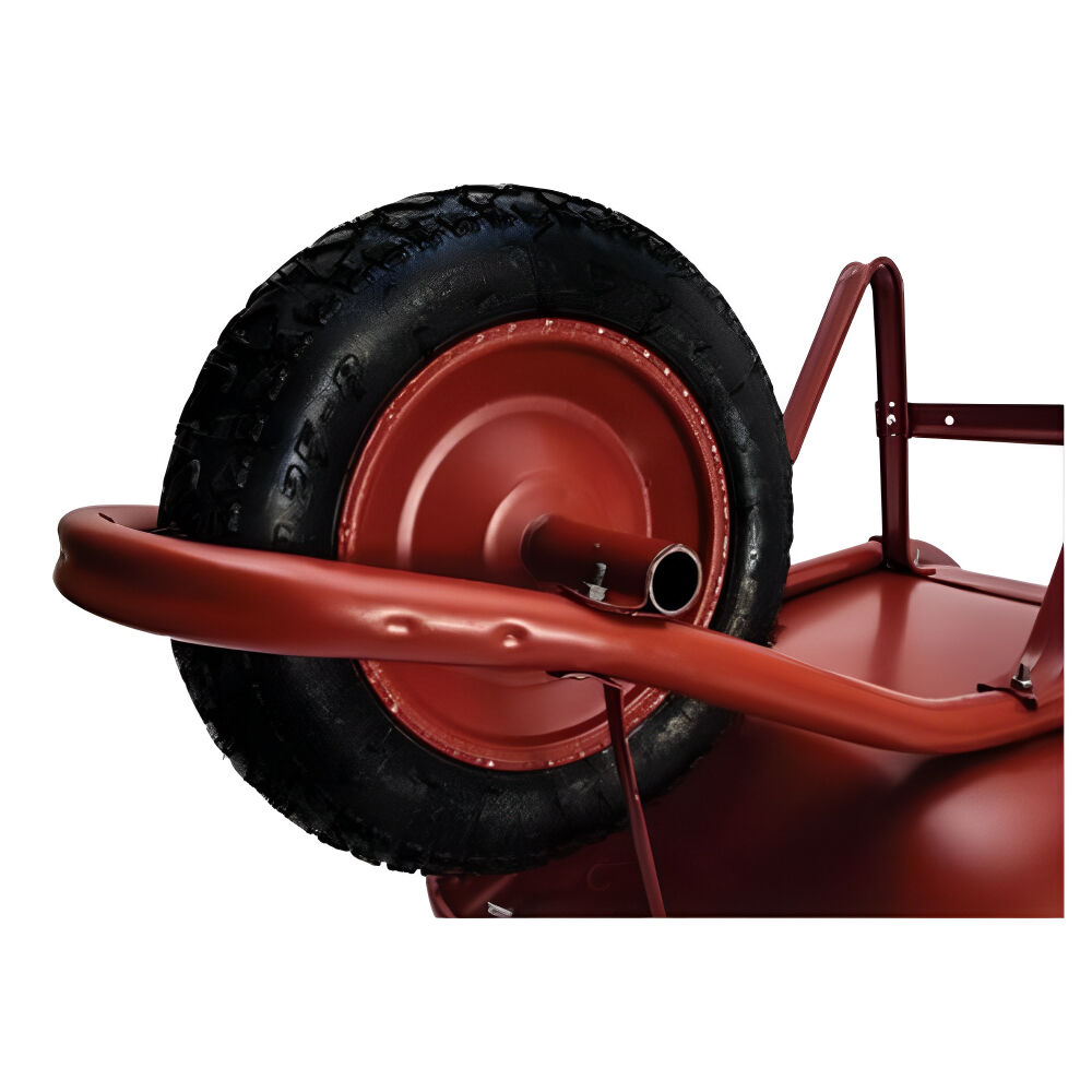 Carrinho de M&atilde;o com Ca&ccedil;amba Met&aacute;lica Vermelho 45L Soft Esfera Gordini