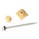 Kit Fixação de Telha Colonial Marfim 20un. Afort