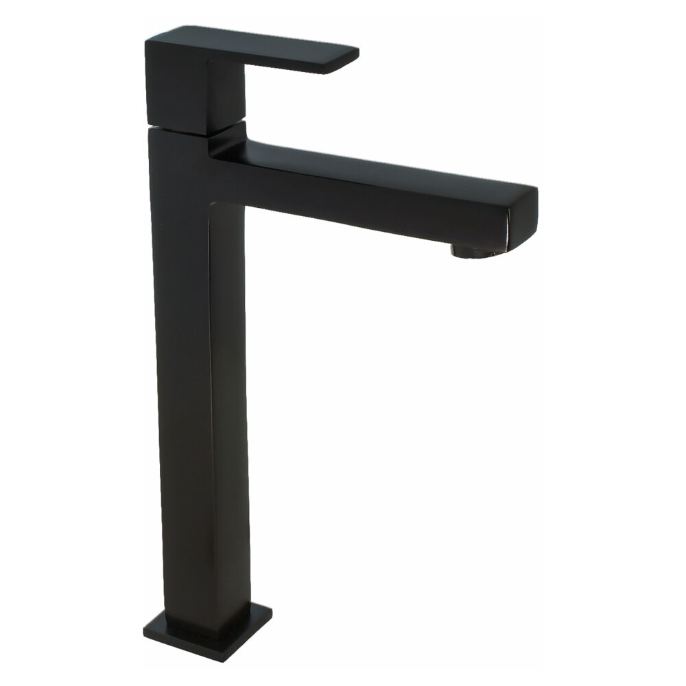 Torneira de Pia para Banheiro Sobrepor Preto Fosco Color Flaunt Perflex