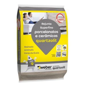 Rejunte Porcelanatos e Cerâmicas 1Kg Quartzolit