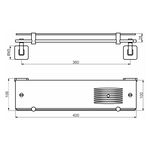 Porta Shampoo com Saboneteira Like Square Perflex