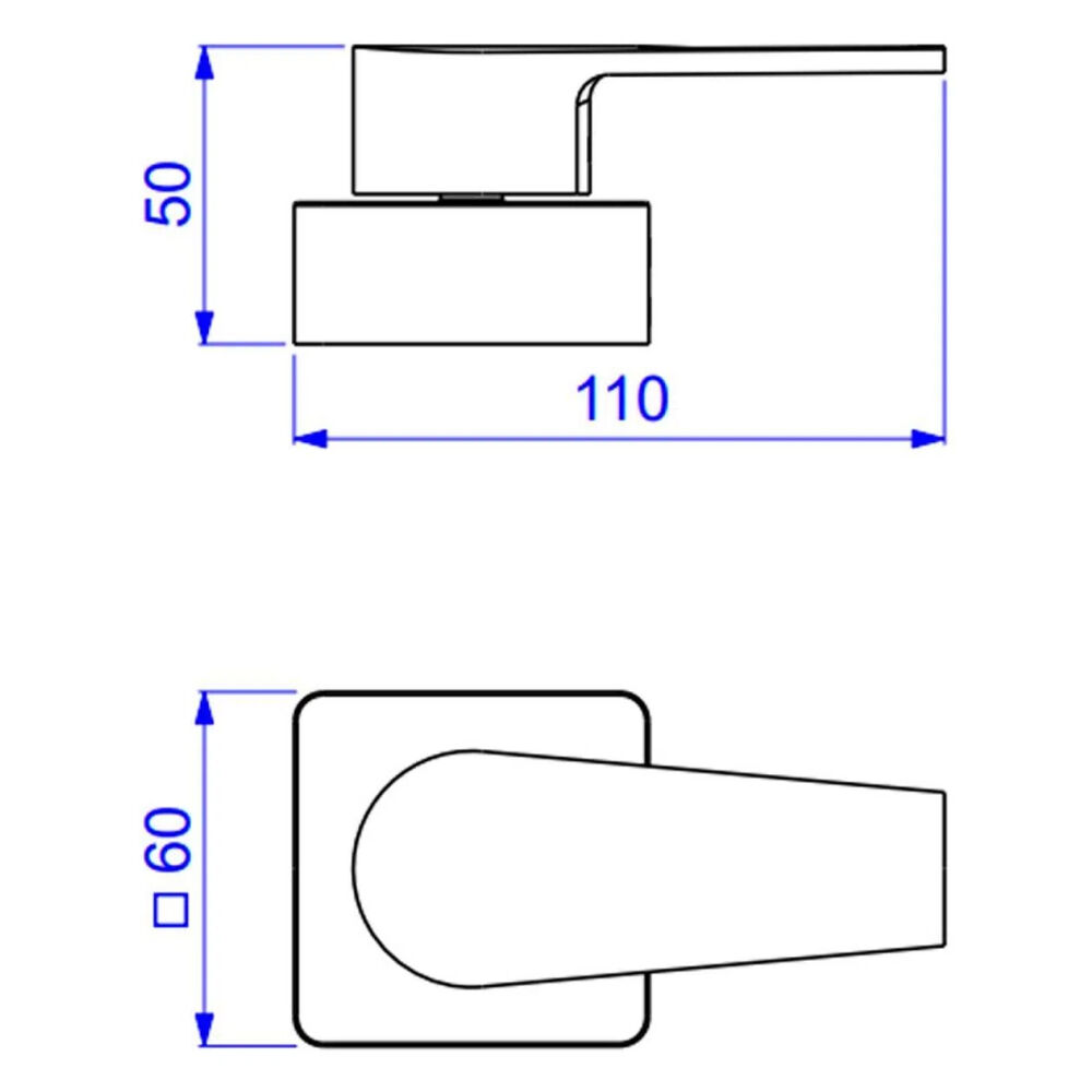 Acabamento para Registro de Gaveta 1", 1/2" e 3/4" Level Red Gold Deca