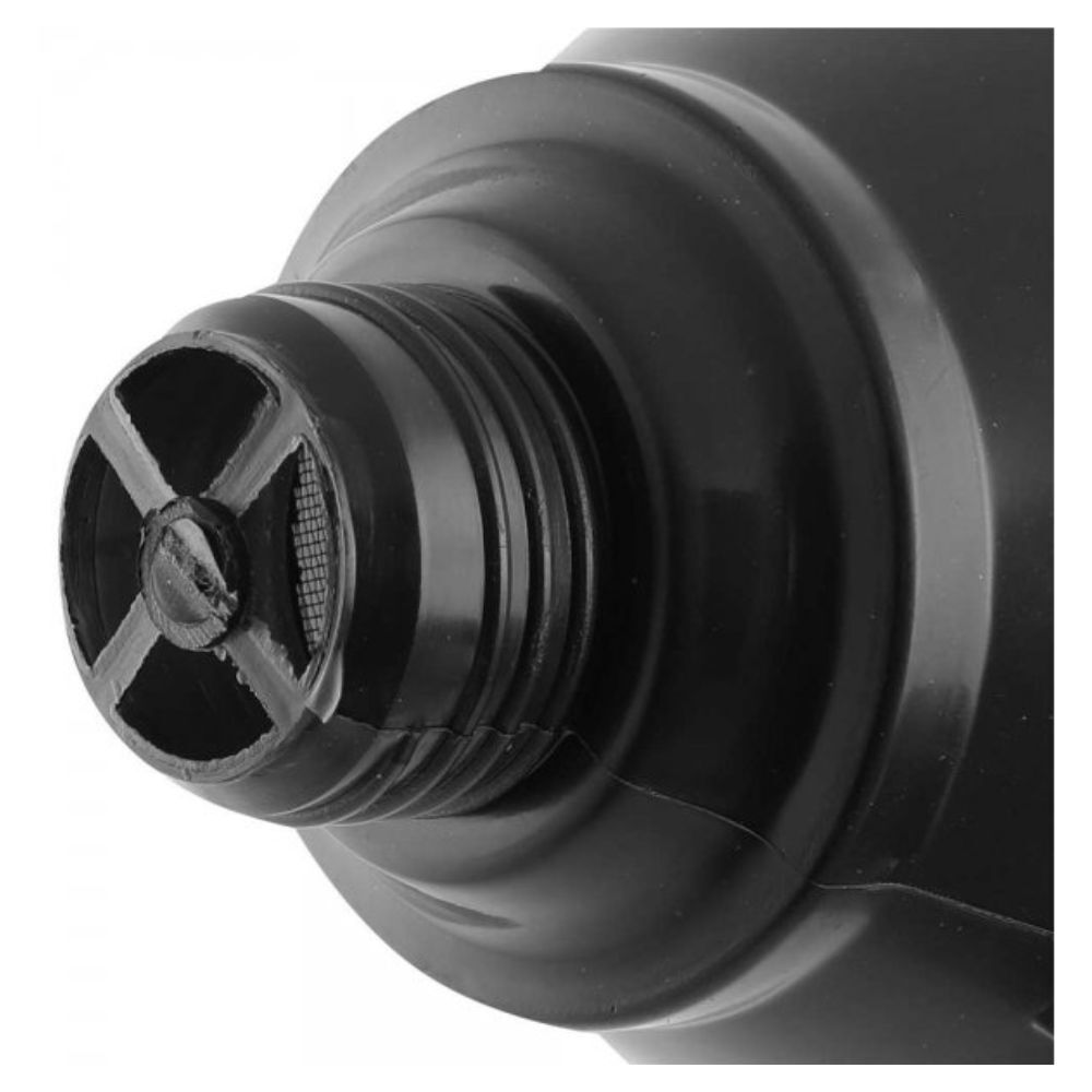 Funil Plástico Bico Flexível 160mm Preto Vonder
