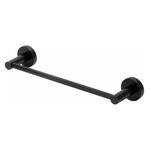 Porta Toalha de Rosto Barra Slim Preto Fosco Perflex