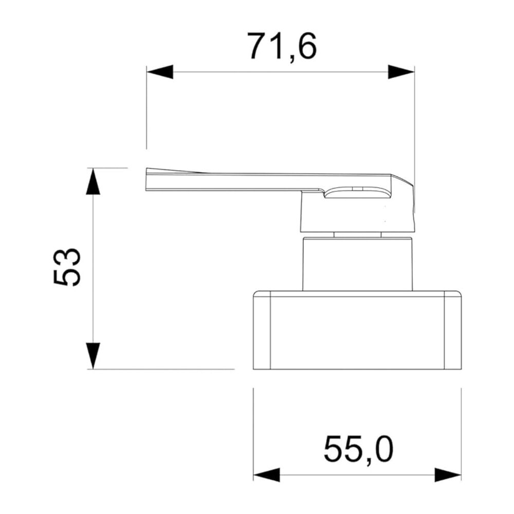 Acabamento de Registro Select 1/2", 3/4" e 1" Cromado Roca