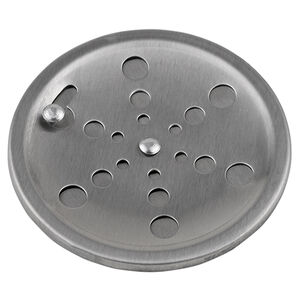 Grelha Rotativo Redonda Aço Inox 430 10x10cm 19010 Leão Grelha Rotativo Redonda Aço Inox 430 10x10cm 19010 Leão