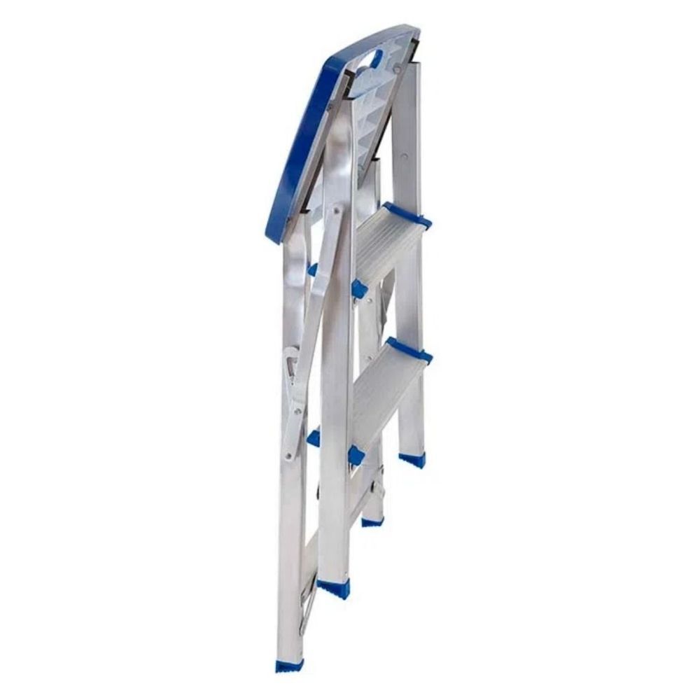 Escada Banqueta Alumínio 3 Degraus MOR