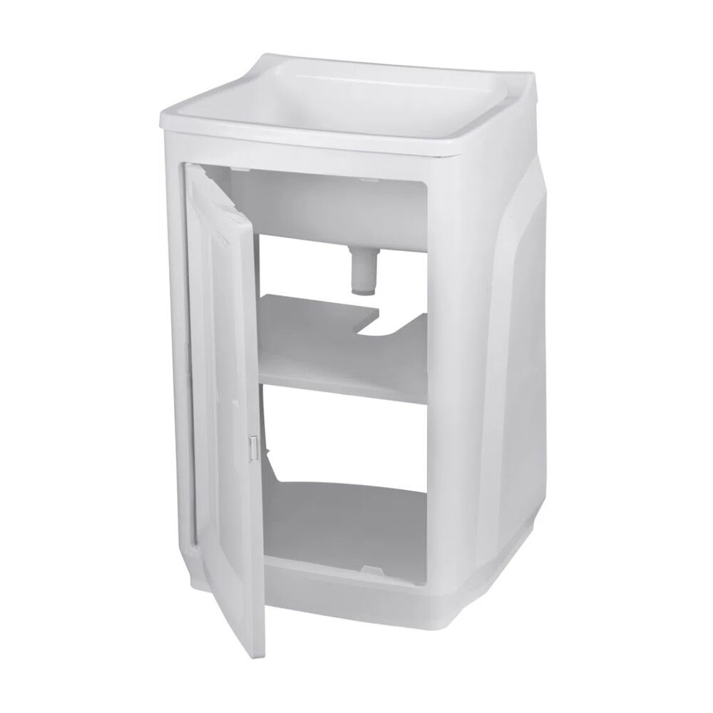 Gabinete Plástico com Tanque Branco Astra