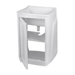Gabinete Plástico com Tanque Branco Astra