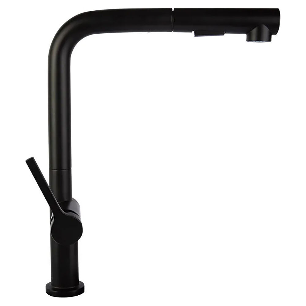 Misturador Monocomando de Mesa Mônaco 1/2" Preto Addra