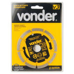 Disco de Corte Diamantado 110 mm Segmentado V3 Vonder