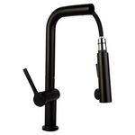 Misturador Monocomando de Mesa Mônaco 1/2" Preto Addra